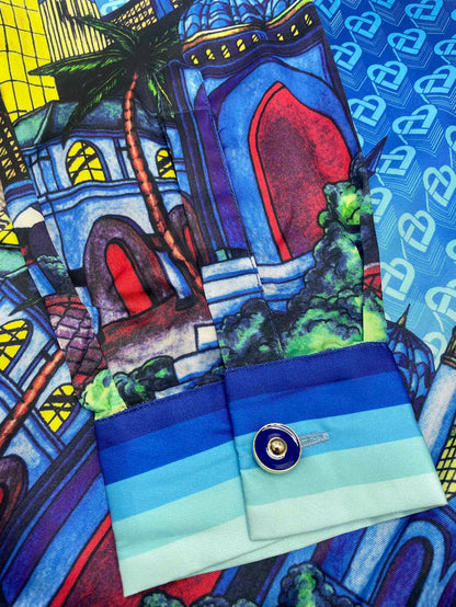 CASABLANCA Long Sleeved Silk Shirt #3468