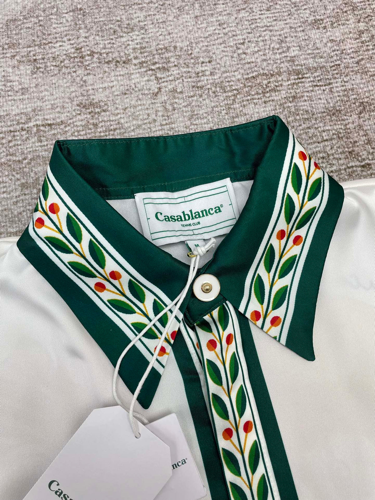 CASABLANCA Long Sleeved Silk Shirt #3461