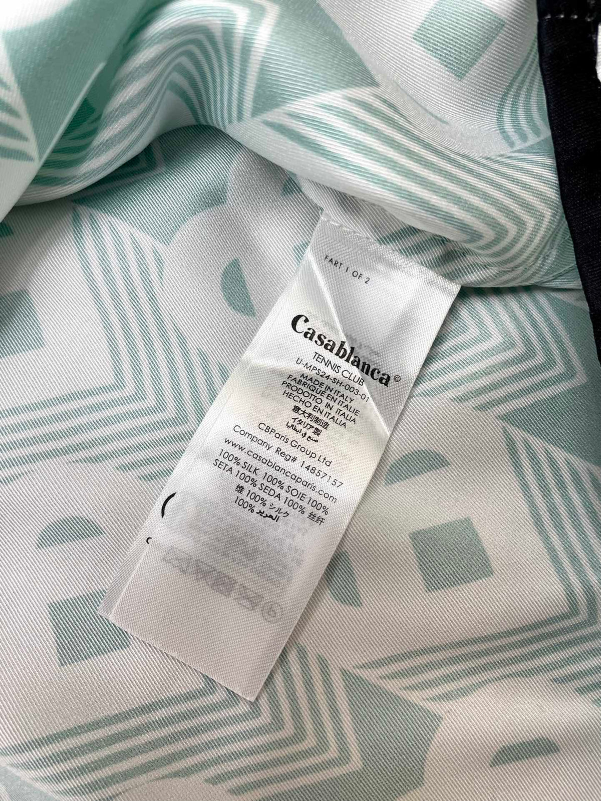 CASABLANCA Silk Shirt #3482