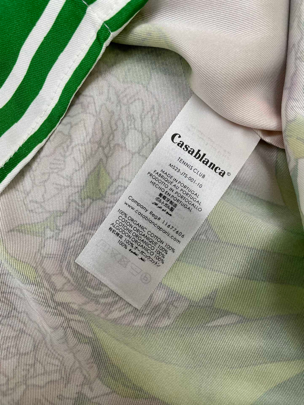 CASABLANCA Long Sleeved Silk Shirt #X559