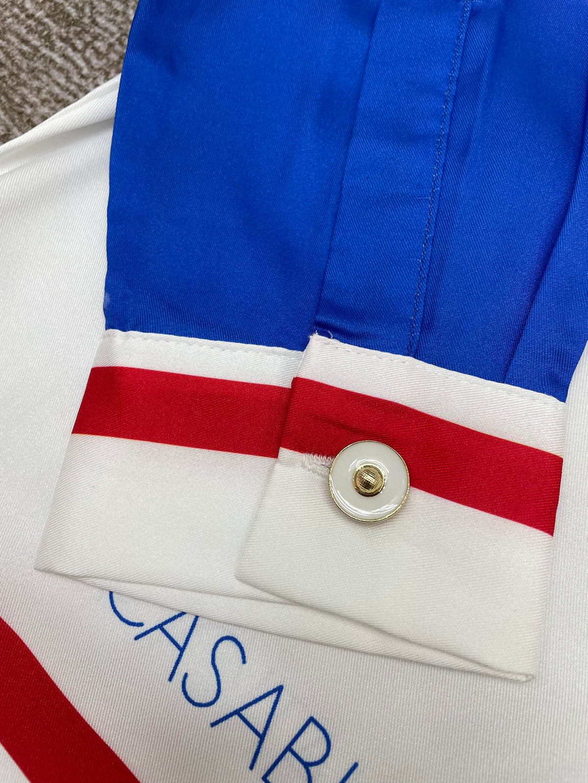 CASABLANCA Long Sleeved Silk Shirt #C558