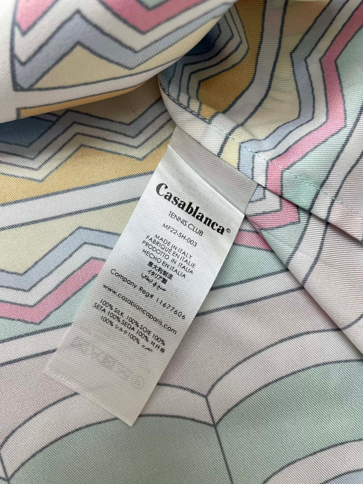 CASABLANCA Silk Shirt #3444