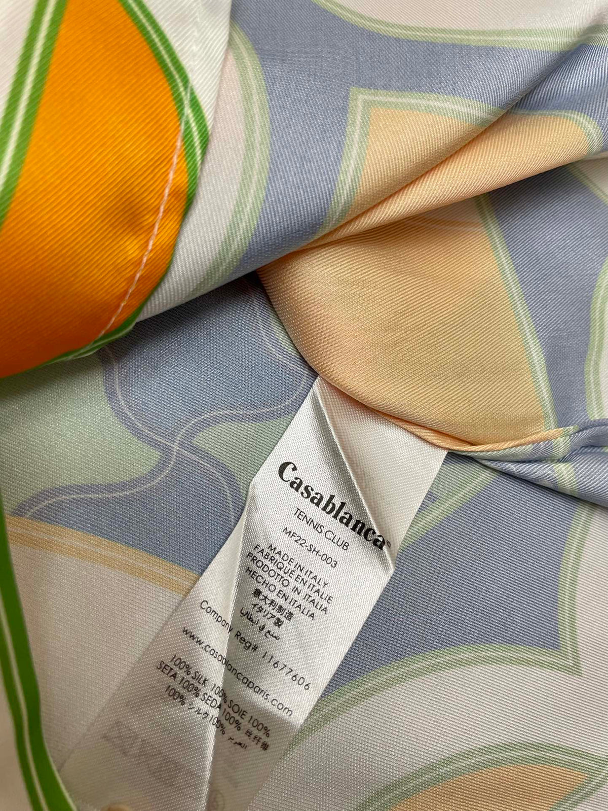 CASABLANCA Silk Shirt #3305