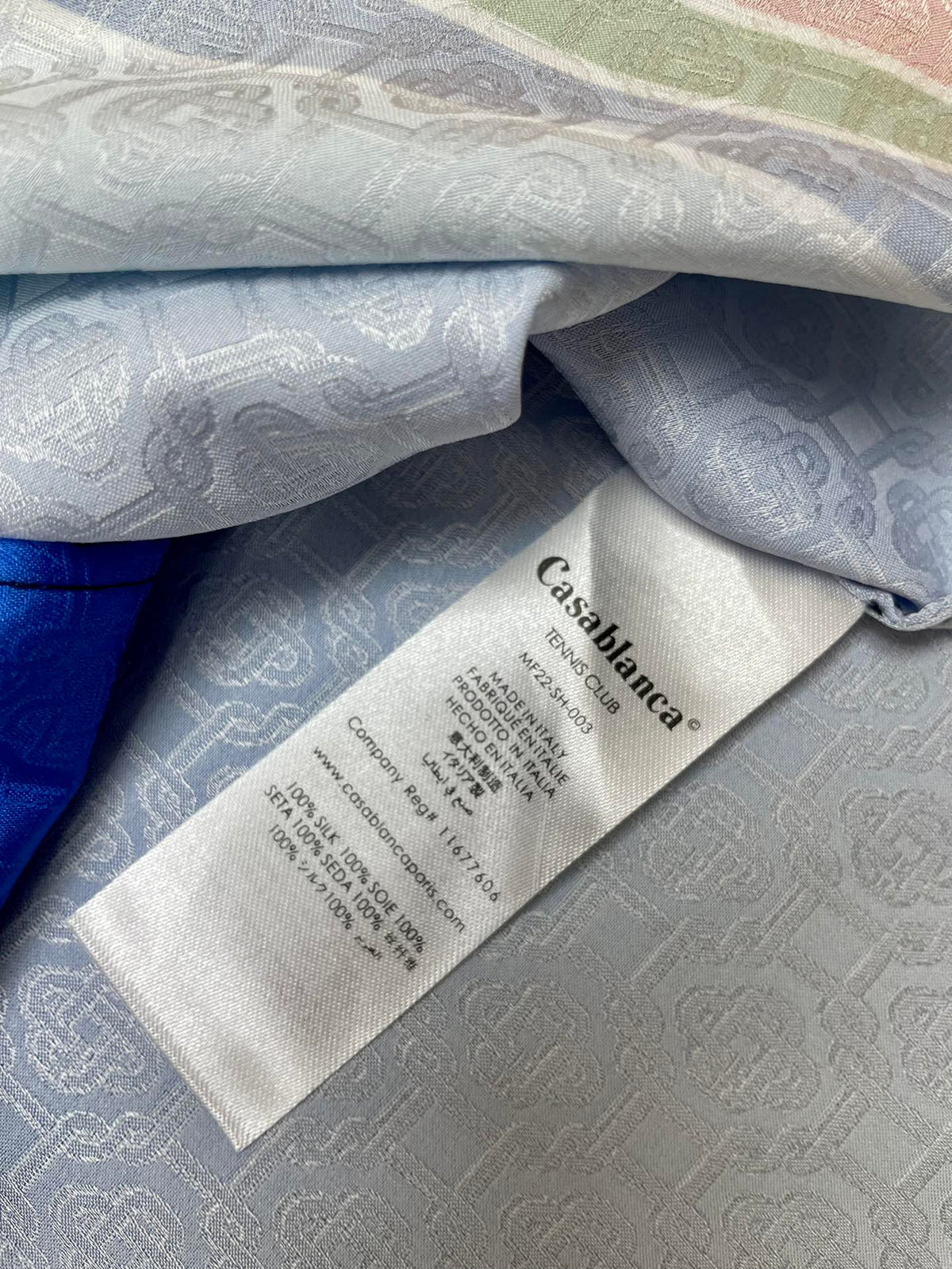 CASABLANCA Silk Shirt #3448