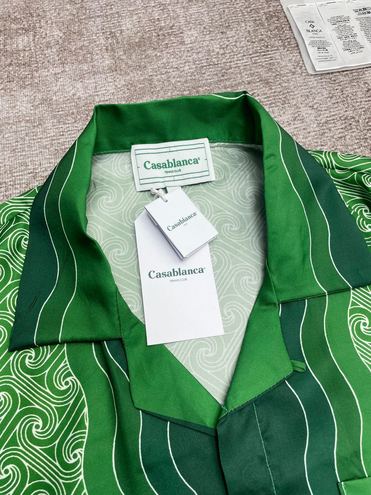 CASABLANCA Silk Shirt #3518