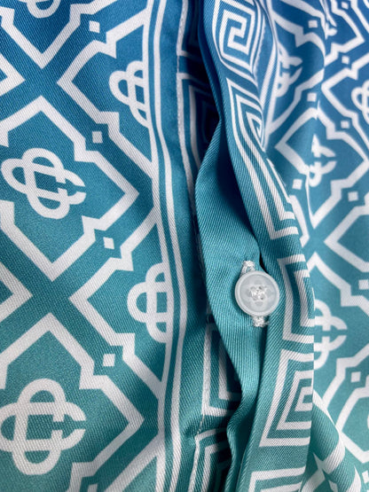 CASABLANCA Long Sleeved Silk Shirt #3528