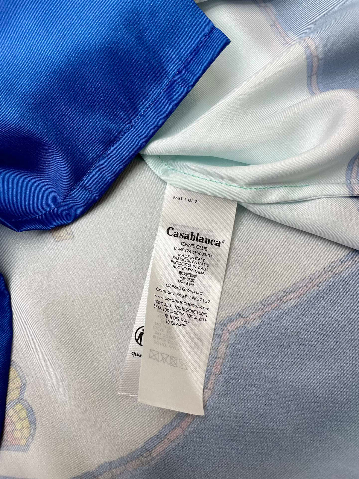 CASABLANCA Silk Shirt #3457