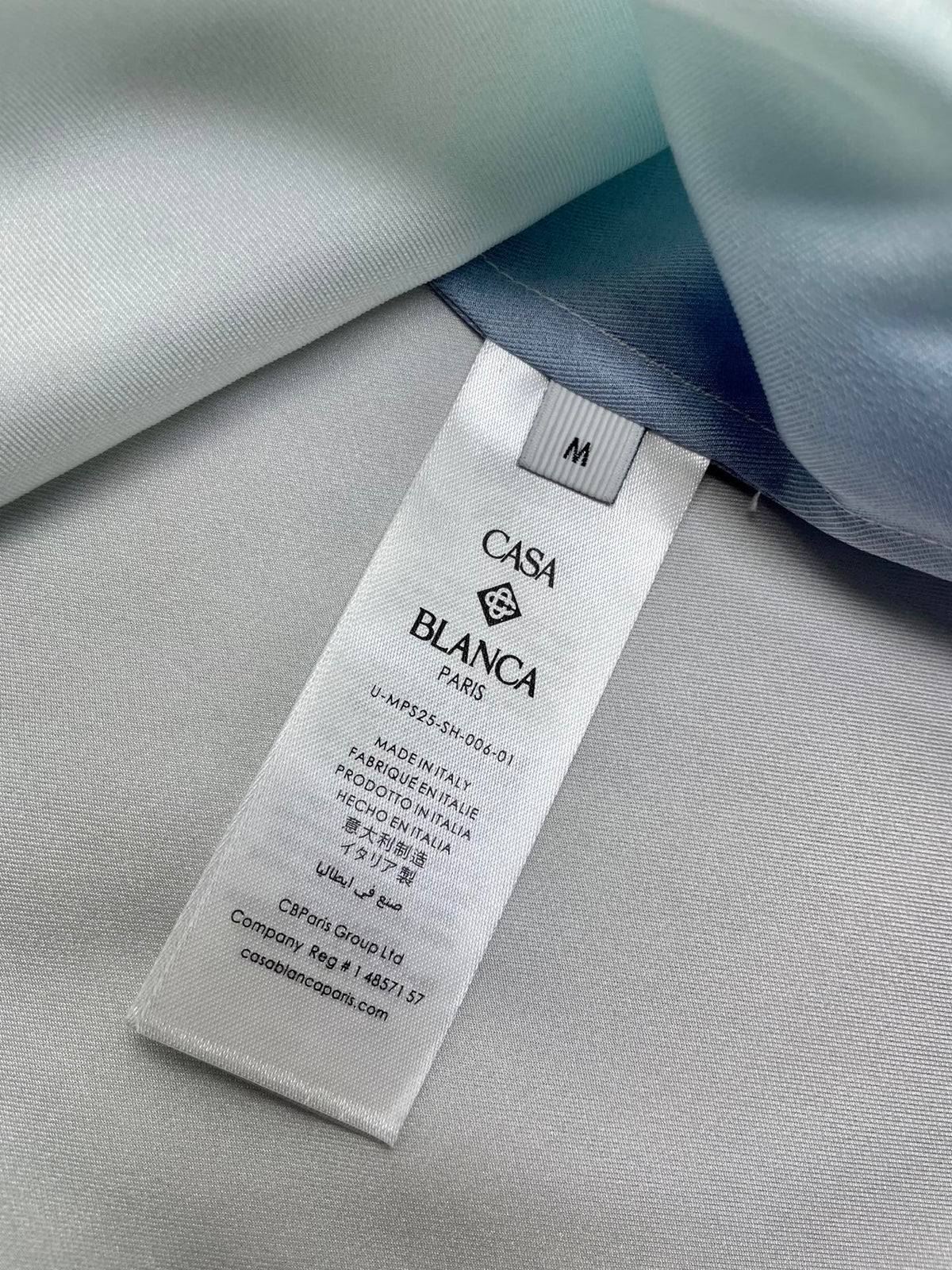 CASABLANCA Silk Shirt #3536
