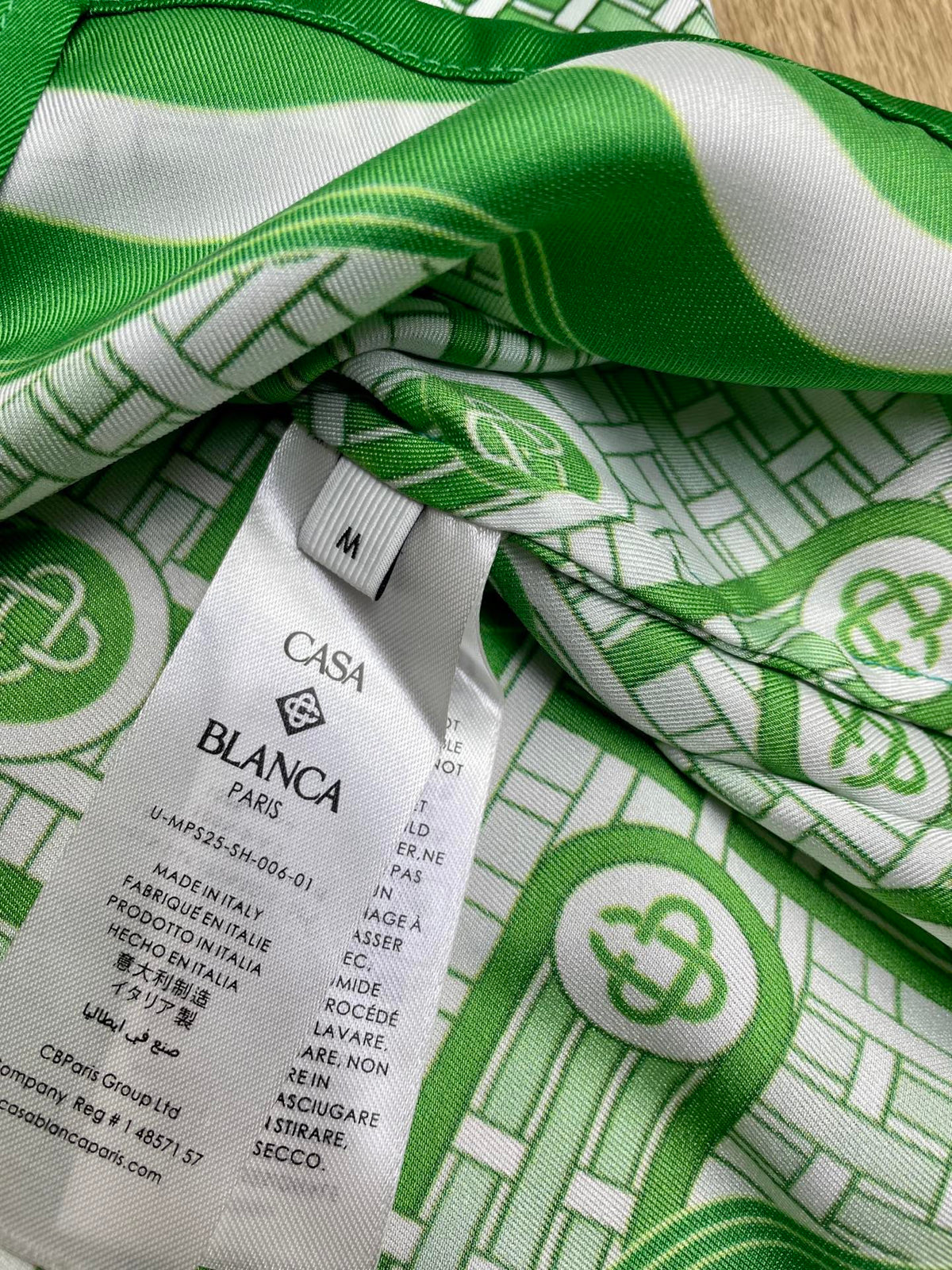 CASABLANCA Silk Shirt #3553