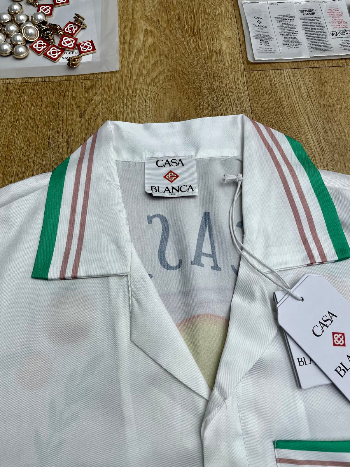 CASABLANCA Silk Shirt #3554