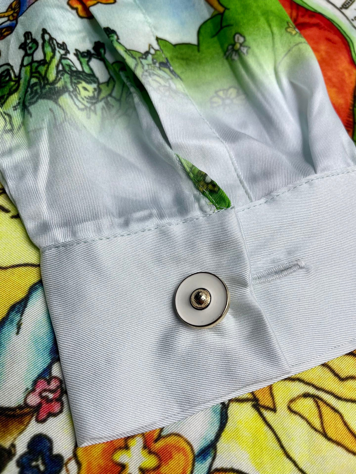 CASABLANCA Long Sleeved Silk Shirt #3550