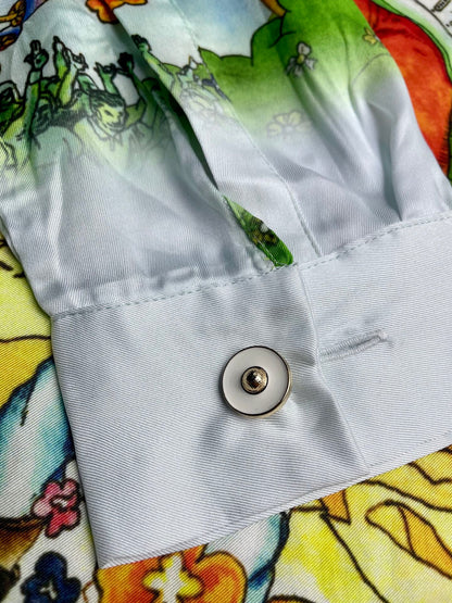 CASABLANCA Long Sleeved Silk Shirt #3550