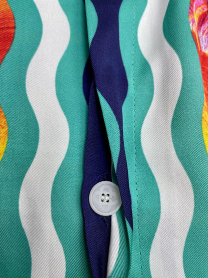 CASABLANCA Long Sleeved Silk Shirt #3547
