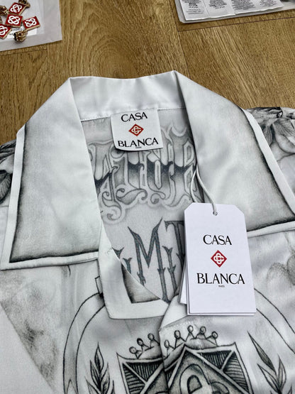 CASABLANCA Long Sleeved Silk Shirt #3549
