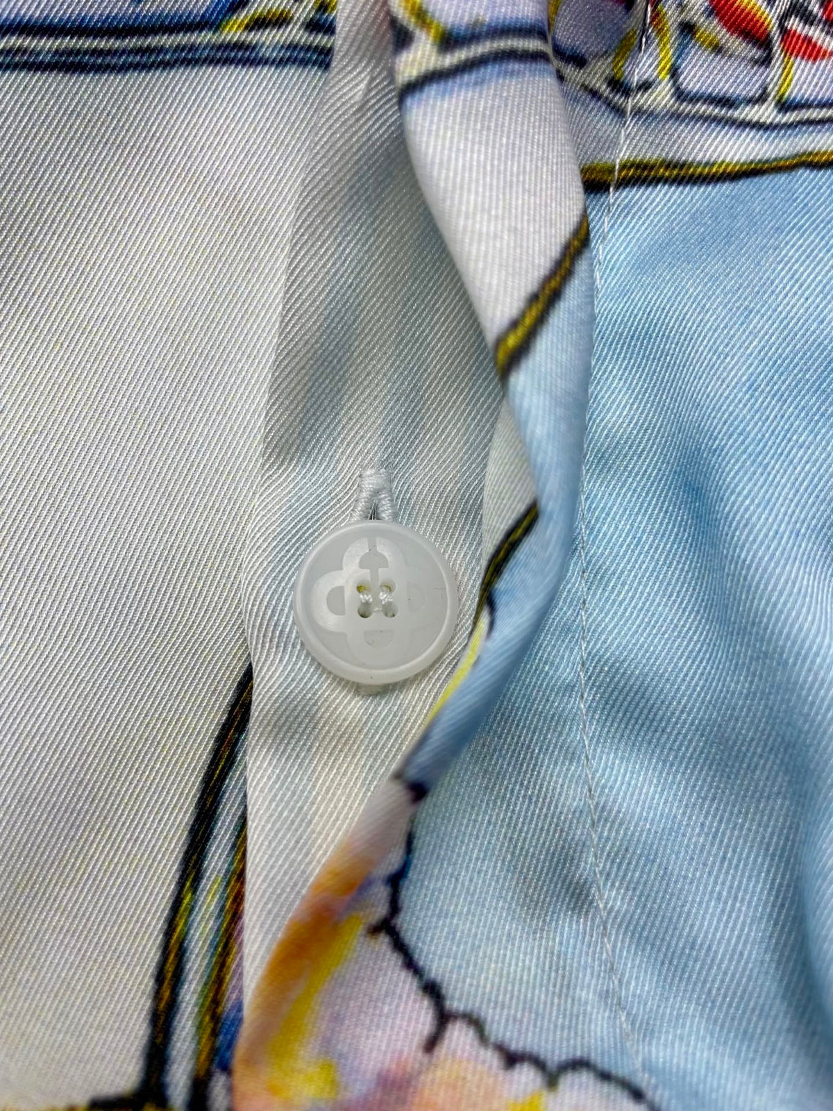 CASABLANCA Long Sleeved Silk Shirt #3552