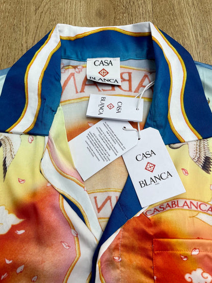 CASABLANCA Long Sleeved Silk Shirt #3551