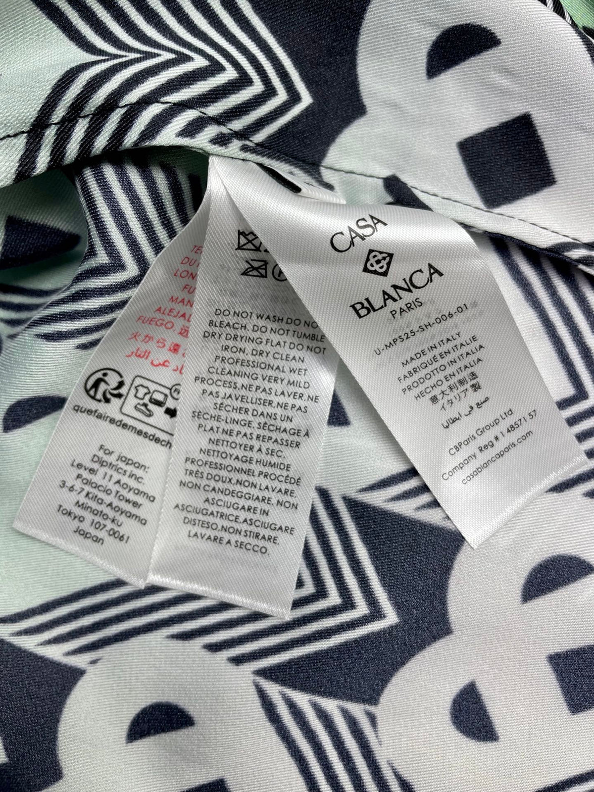 CASABLANCA Silk Shirt #3561