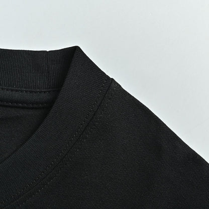 Gucci Black Double-G Monogram Graphic Tee