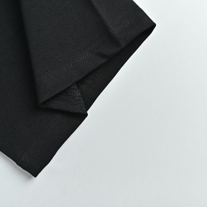 Gucci Black Double-G Monogram Graphic Tee