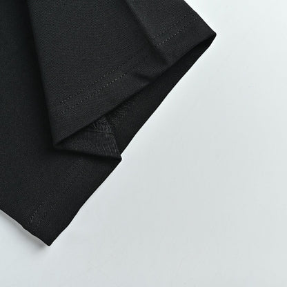 Gucci Black Double-G Monogram Graphic Tee